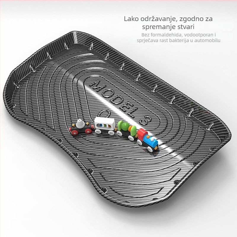 TPV prostirka za prtljažnik s karbonskim uzorkom za Lynk & Co 01/02/03 Pro/05/06/09 – vodootporna i otporna na habanje