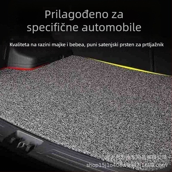 Podloga za prtljažnik automobila – otporna na habanje, vodoodporna, periva, prilagodljiva, PVC