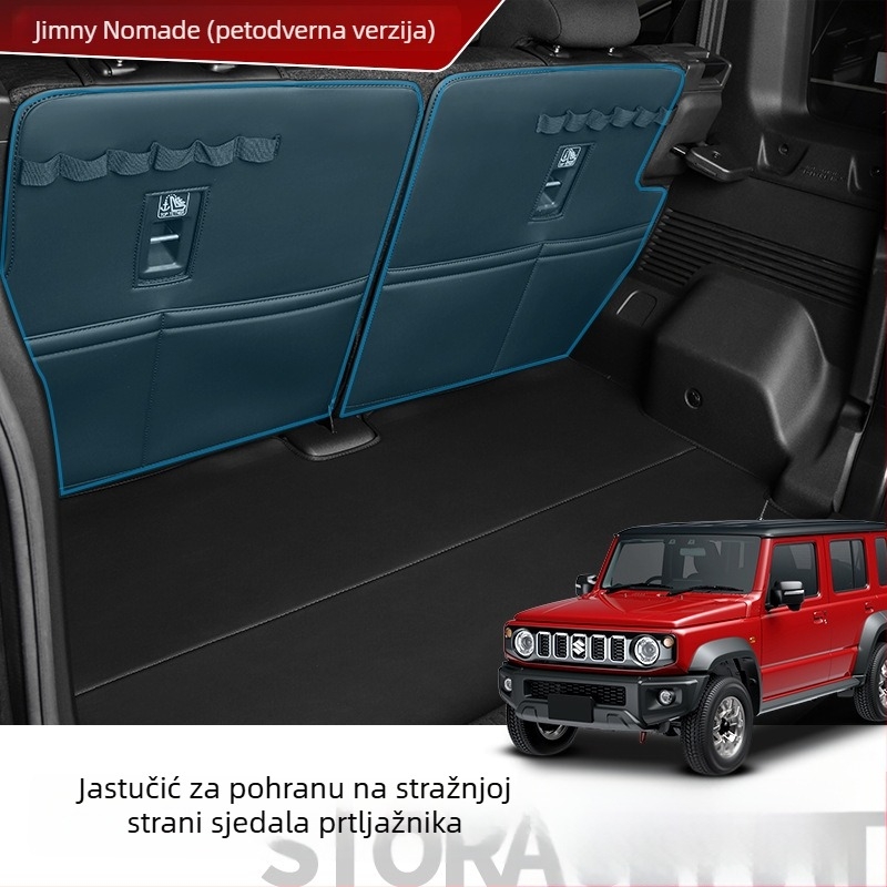 Podložak za prtljažnik i stražnji naslon za Suzuki Jimny Nomade, s pet vrata