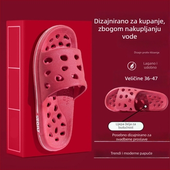 Unisex kućne papuče s prstnim dizajnom, gornji materijal netkani tekstil, potplat PVC, protuklizne, prozračne, injekcijski oblikovan potplat, debljina 1,5–3,5 cm