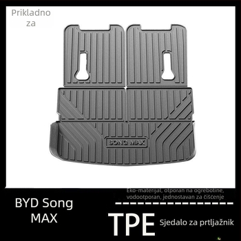 Podložak za prtljažnik BYD Song Max, TPE unutarnji dodaci