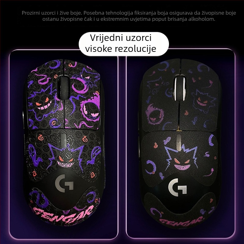 Antislip naljepnice za miš | Marka: Warm Rice | Materijal: ljepilo od poliestera | Pakiranje: Ostalo