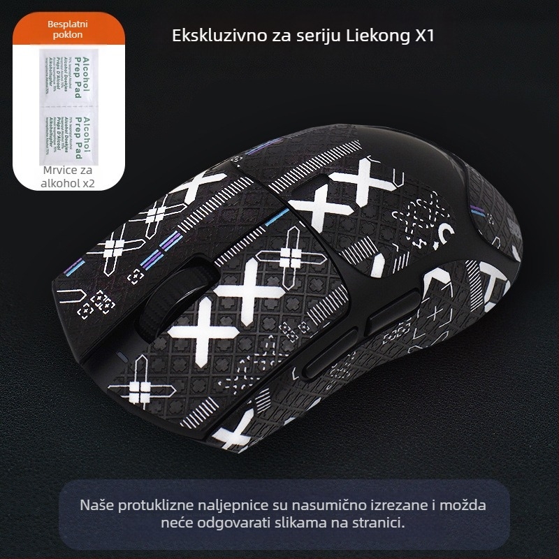 Antislip naljepnice za miš | Marka: Warm Rice | Materijal: ljepilo od poliestera | Pakiranje: Ostalo