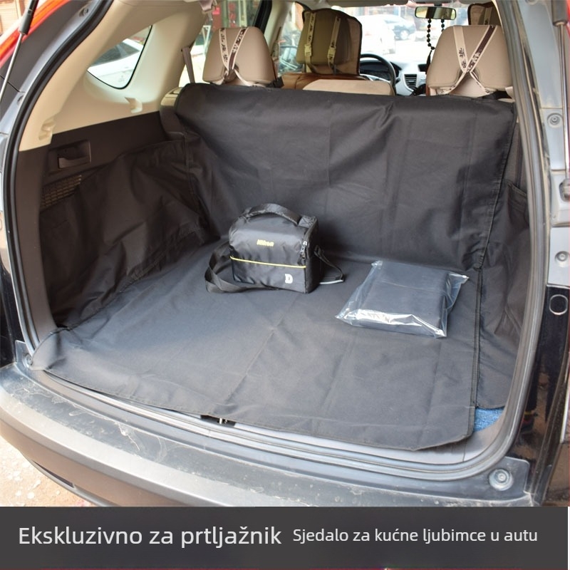 Autokoberec za kućne ljubimce — vodootporna Oxford tkanina, jastuk za sjedalo u prtljažniku SUV