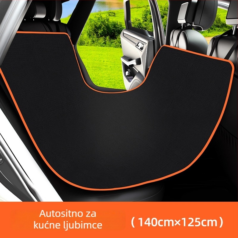 Matrica za kućne ljubimce u prtljažniku automobila - tkanina, Bymaocar, visoka kvaliteta, univerzalna kompatibilnost, prilagodba dostupna