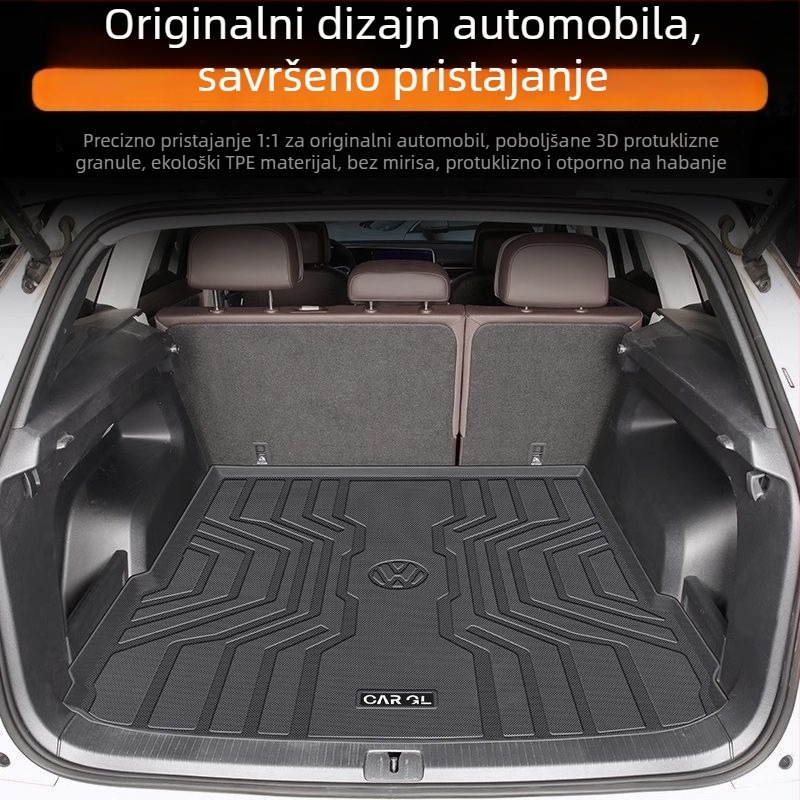 TPE podloška za prtljažnik, Volkswagen, ravnog dizajna, 24 modela