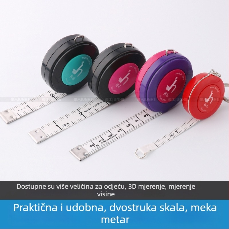 Kožna mjerna traka za odjeću, duljine 1,5 m / 2 m / 3 m