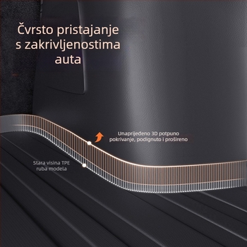 TPE stražnji prostir za prtljažnik - vodootporan i otporan na trošenje - Sudishi - za vozilo s posebnim namjenama - Artikal 920089104496