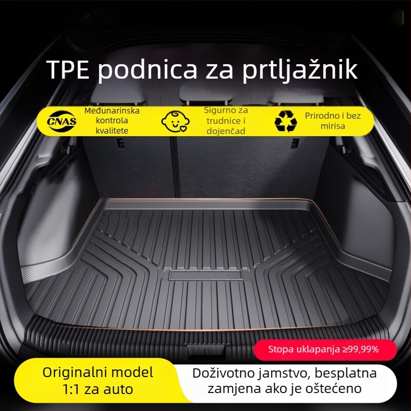 TPE stražnji prostir za prtljažnik - vodootporan i otporan na trošenje - Sudishi - za vozilo s posebnim namjenama - Artikal 920089104496