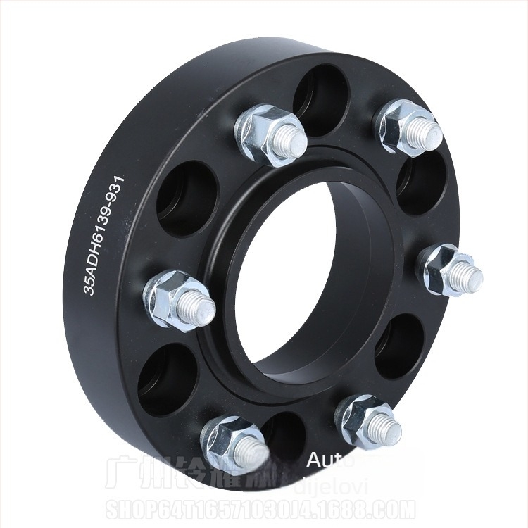 Flanšni adapter za hubu za proširenje, PCD 6×139,7, središnja rupa Ø93,1 mm, aluminij 6061, kompatibilno s Ford Ranger