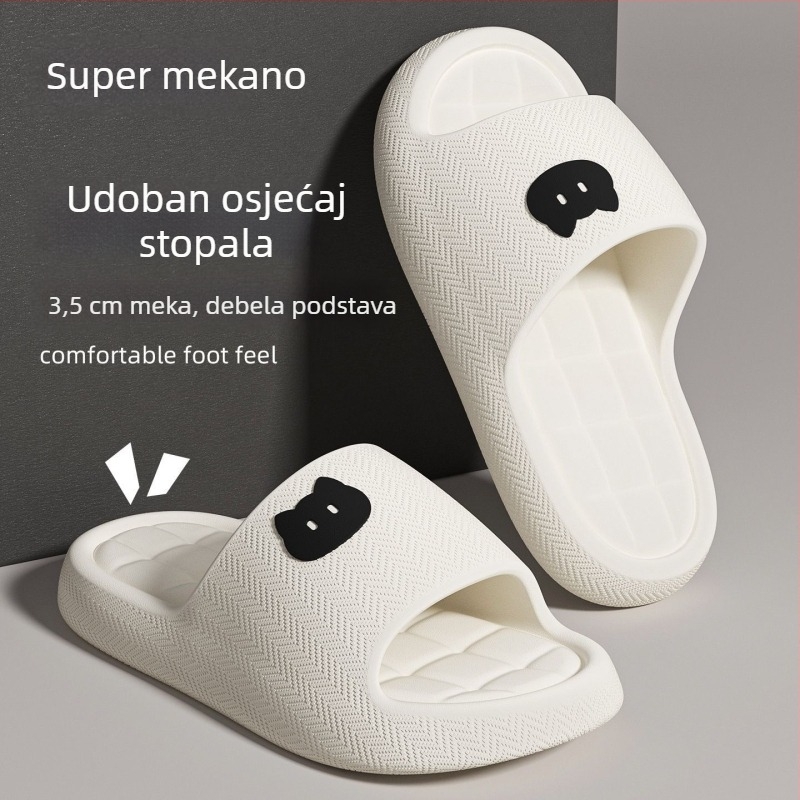 Dječje papuče Rascal Rabbit s karikaturom, EVA gornji dio i EVA potplat, za djecu 1–3 godina