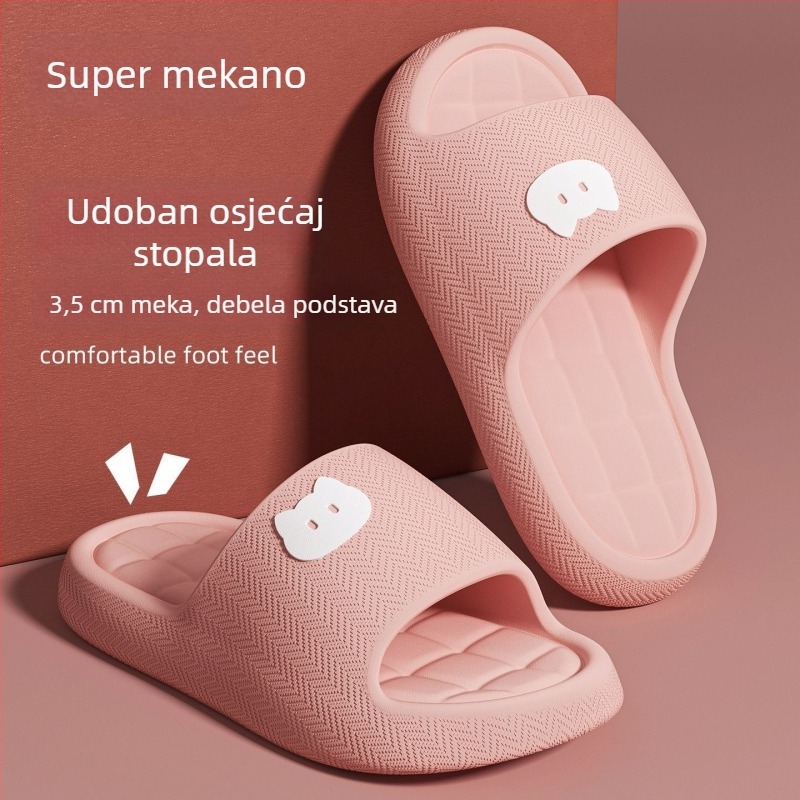 Dječje papuče Rascal Rabbit s karikaturom, EVA gornji dio i EVA potplat, za djecu 1–3 godina