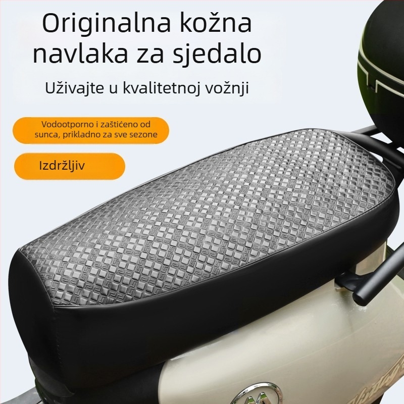 Kožna navlaka za sjedalo električnog vozila — sve sezone, bez nadjeva, bez loga