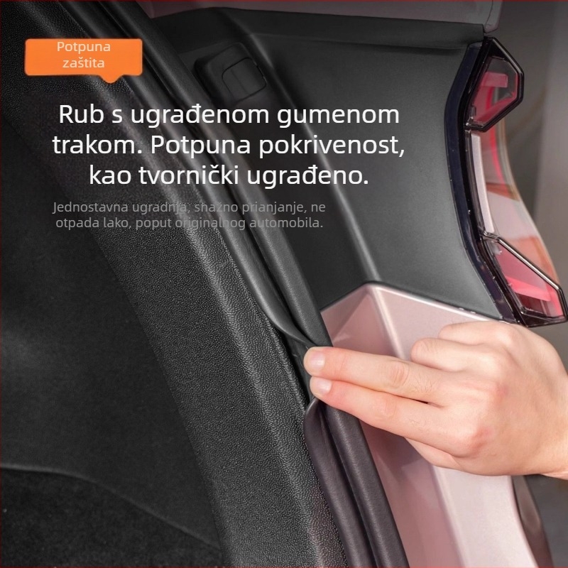 Xiaomi Yu7 bočna zaštita prtljažnika, injekcijski oblikovana TPE bočna zaštita, dekorativni unutarnji dodatak