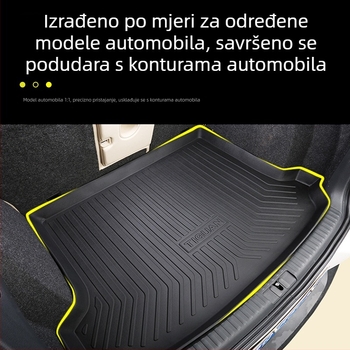 Mat prtljažnika za Mitsubishi Delica MiNi, TPE, bez mirisa, vodootporan