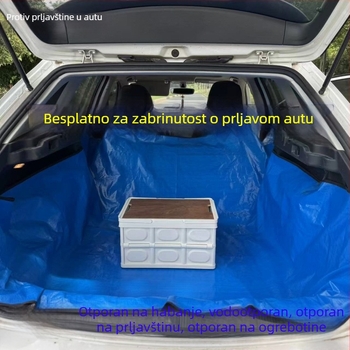 Auto mat otporan na prljavštinu za prtljažnik i teret, TPES materijal, Powerful Factory marka, kompatibilan s namijenjenim vozilima