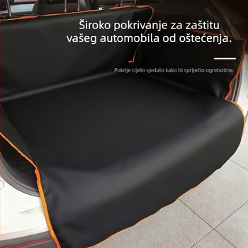 Mat za prtljažnik auta za kućne ljubimce, vodootporna, periva, bez ugradnje, za sve sezone