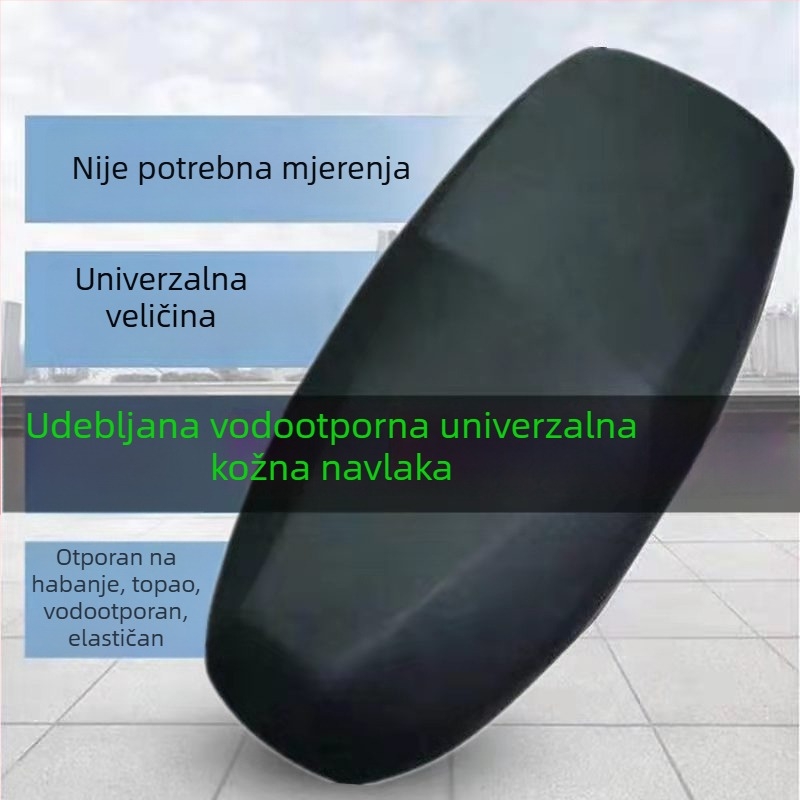 Navlaka za sjedalo električnog skutera – PU materijal, punjenje od pamuka, pogodno za sve sezone.