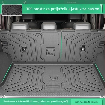 Podloga za prtljažnik Great Wall Tank 300, TPE, kompatibilna s 24 modela Tank 300