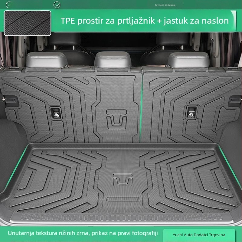 Podloga za prtljažnik Great Wall Tank 300, TPE, kompatibilna s 24 modela Tank 300