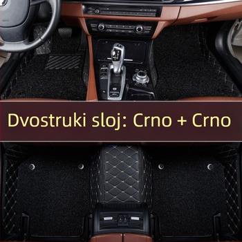 Kožne podne prostirke za automobil s kompletnim pokrivanjem za Haval H4/H6 Coupe Sport verziju, modeli H2S, VV5S, VV7, VV6