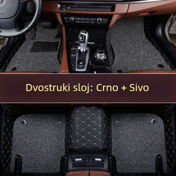 Kožne podne prostirke za automobil s kompletnim pokrivanjem za Haval H4/H6 Coupe Sport verziju, modeli H2S, VV5S, VV7, VV6