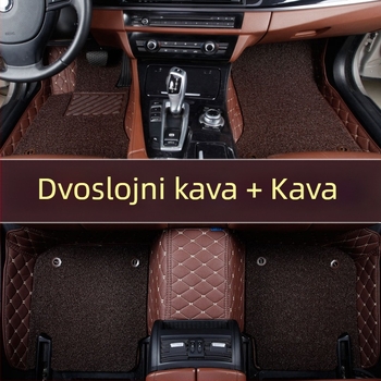 Kožne podne prostirke za automobil s kompletnim pokrivanjem za Haval H4/H6 Coupe Sport verziju, modeli H2S, VV5S, VV7, VV6