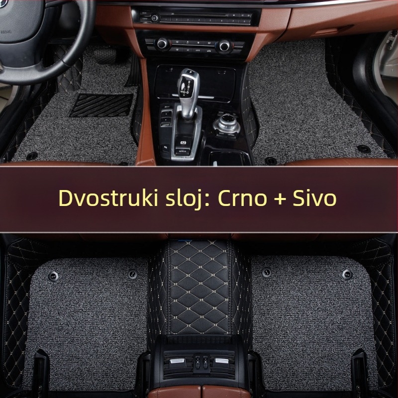 Kožne podne prostirke za automobil s kompletnim pokrivanjem za Haval H4/H6 Coupe Sport verziju, modeli H2S, VV5S, VV7, VV6