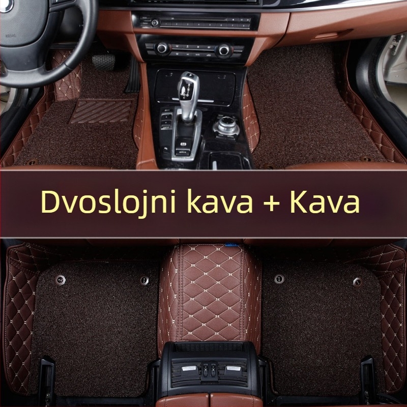 Kožne podne prostirke za automobil s kompletnim pokrivanjem za Haval H4/H6 Coupe Sport verziju, modeli H2S, VV5S, VV7, VV6