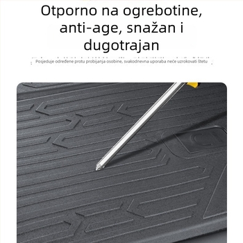Tesla Model Y prostirka za prtljažnik i jastuk naslona zadnjeg sjedala (Materijal: TPE; Prilagodba: Da; Ovlaštena privatna marka: Da; Kompatibilnost: Model Y; Kvaliteta: Izvrsna)