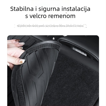 Tesla Model Y prostirka za prtljažnik i jastuk naslona zadnjeg sjedala (Materijal: TPE; Prilagodba: Da; Ovlaštena privatna marka: Da; Kompatibilnost: Model Y; Kvaliteta: Izvrsna)