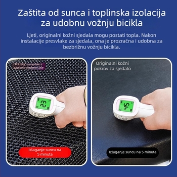 Navlaka za sjedalo električnog vozila: vodootporna, mreža za zaštitu od sunca, debeli jastučić, izolirano, za sve sezone