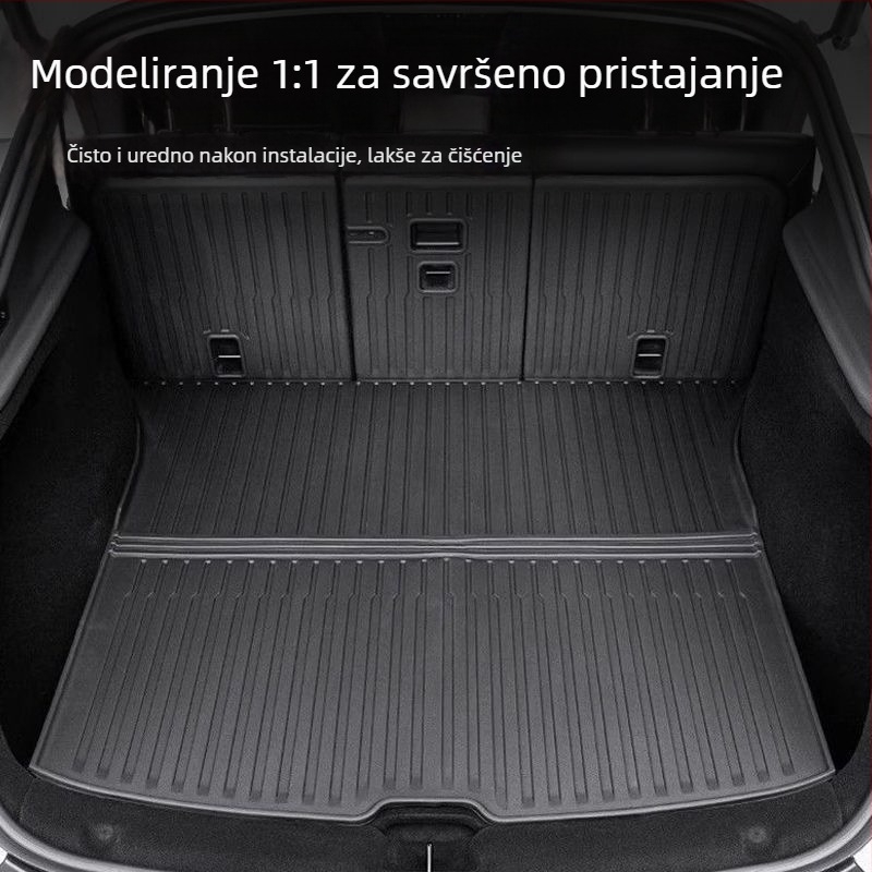 Integrirani tepih prtljažnika s jastučićem naslona za Tesla Model Y i Model 3