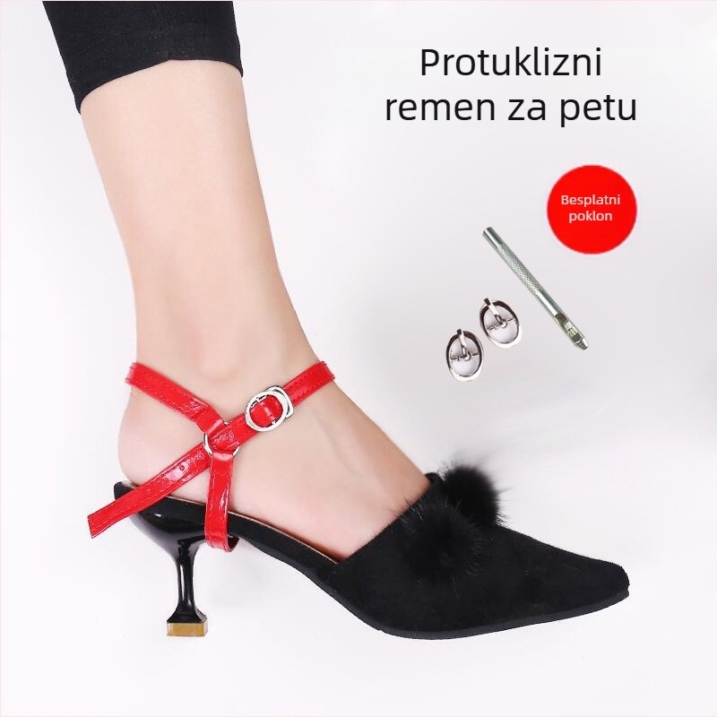 Trokutaste protivklizne vezice za kožne cipele, sandale i papuče – bez ugradnje, za sve sezone