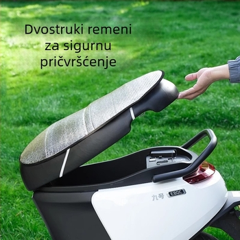 CHISHAN jastuk za sjedalo za električna vozila — zaštita od sunca i toplinska izolacija; aluminijska folija; bez punila; vodootporan i otporan na sunce; mogućnost ispisa logotipa