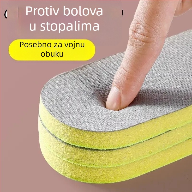 Spužvasti ulošci za cipele, deodorirajući, potpuni uložak, unisex, pogodni za sportske cipele, kožne cipele, čizme, casual i radne cipele