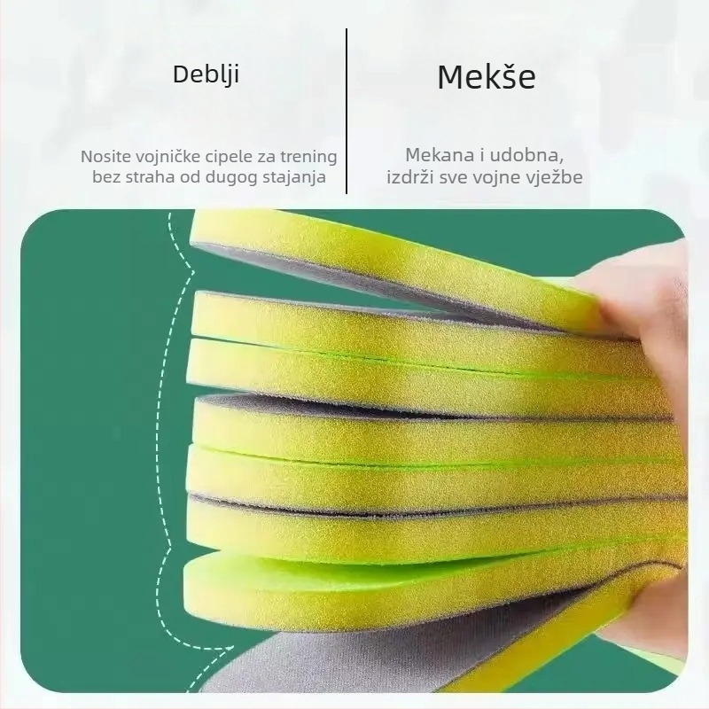 Spužvasti ulošci za cipele, deodorirajući, potpuni uložak, unisex, pogodni za sportske cipele, kožne cipele, čizme, casual i radne cipele