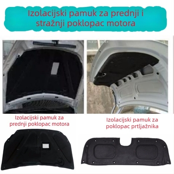Set izolacije prednjeg poklopca i prtljažnika za Hyundai Accent – Model 4353q, izolacija poklopca, unutarnja obloga prtljažnika