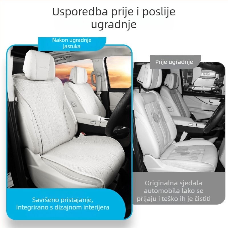 Ventilirani jastučić za sjedalo, univerzalni za Buick GL8 PHEV 2024, četiri sezone – unutarnji automobilski dodatak