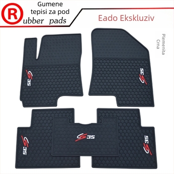 Gumene prostirke za podove automobila za posebne modele — bez logotipa, prilagodba dostupna