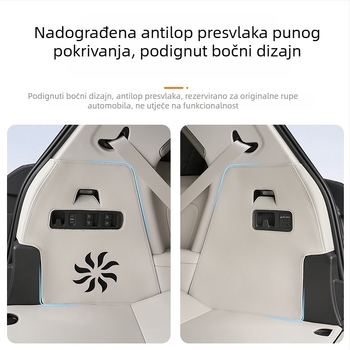 Kožna prostirka prtljažnika za Lynk & Co 900 – potpuno pokriće, dekorativni auto dodatak