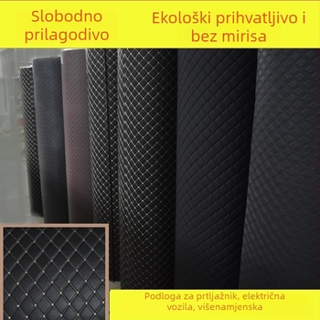 Automobilska prostirka za prtljažnik, materijal za slobodno rezanje, univerzalno za električna dva, tri i četiri kotača; materijali: TPE + XPE + protuklizni sloj.