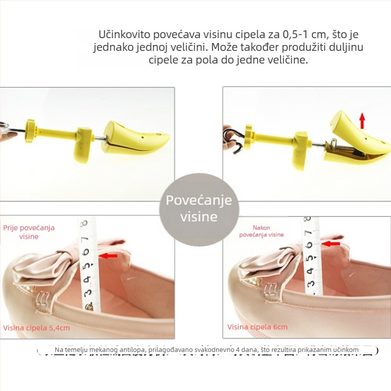 Proširivač za cipele, univerzalni platnene cipele, Model 985