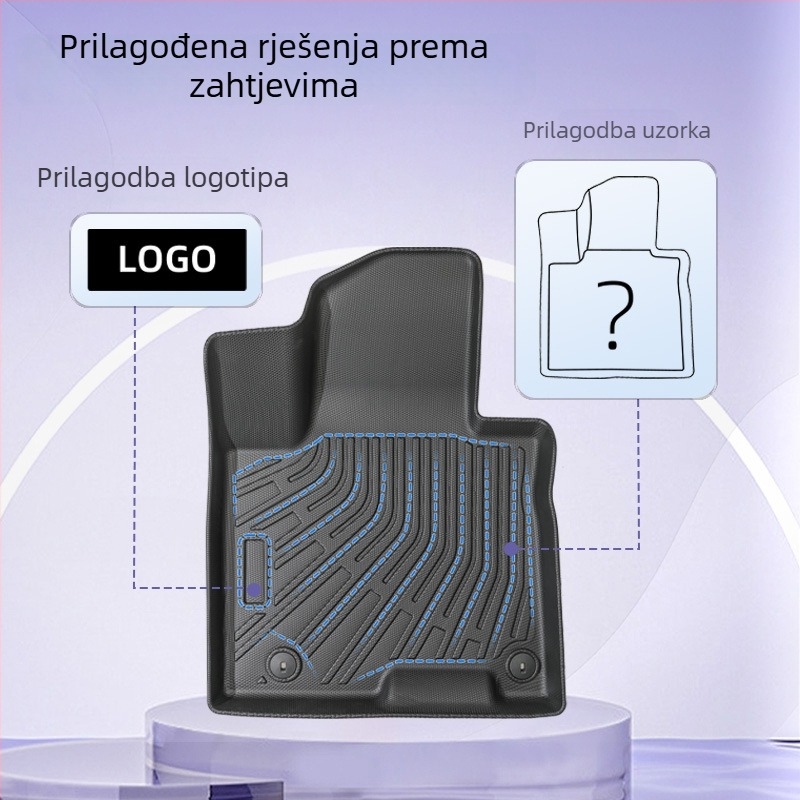 Honda Vezel (2015-2023) automobilski tepih za pod, 3D za sva vremena, materijal: TPE; marka: 3K; kompatibilnost: posebni automobili; prilagodba: dostupna