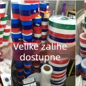 Dingen kompletna auto naljepnica s dizajnom nacionalne zastave, geometrijski dizajn, ljepilo za montažu na bočnu stranu vozila, mogućnost prilagodbe