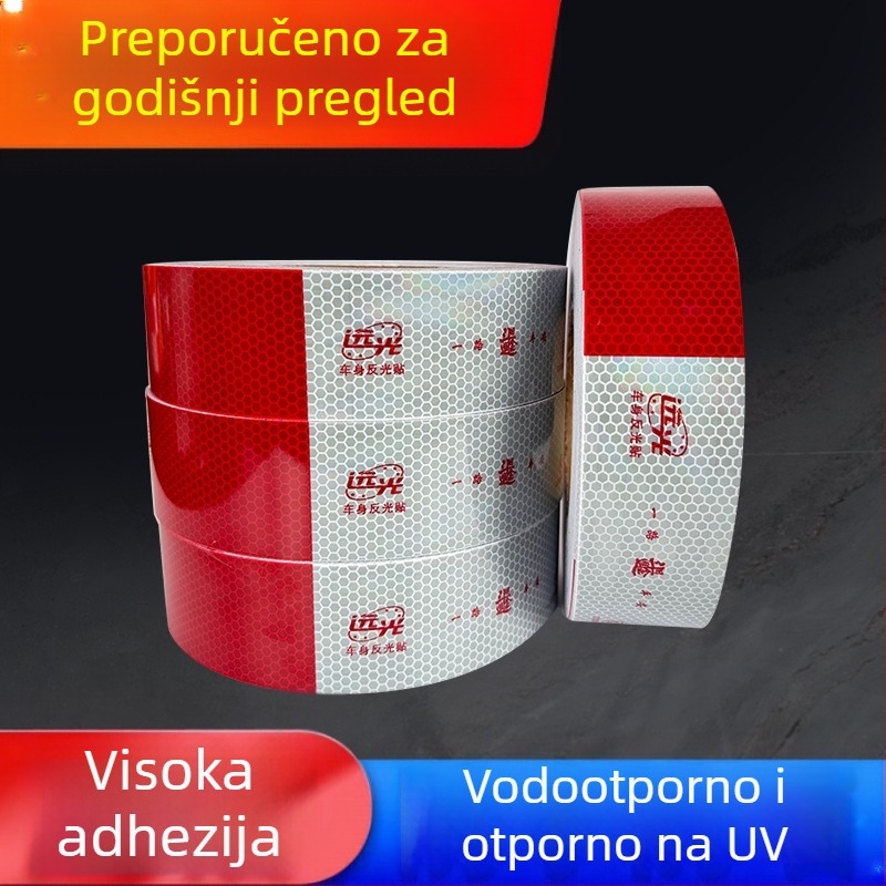Naljepnica za karoseriju kamiona s reflektirajućim uzorkom, samoljepljiva