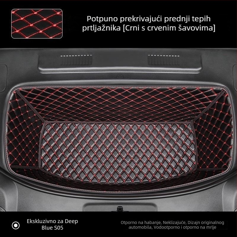 Prednji tepih za prtljažnik za Changan Deep Blue S05, prednji pretinac i okružni skladišni podložak, otporan na prljavštinu