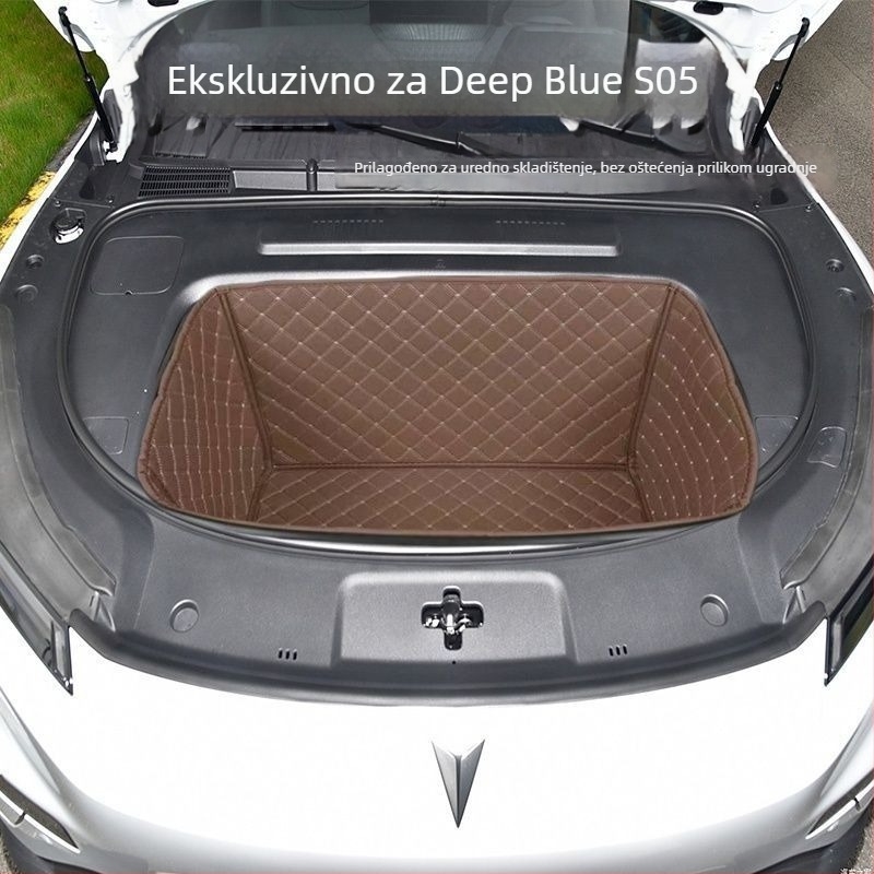 Prednji tepih za prtljažnik za Changan Deep Blue S05, prednji pretinac i okružni skladišni podložak, otporan na prljavštinu