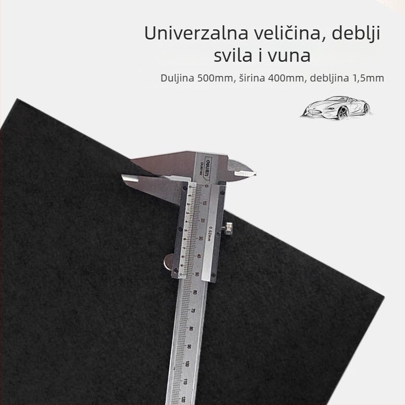 Automobilske prostirke od vune za Audi A6L, debljine 20 mm, težina 10 kg