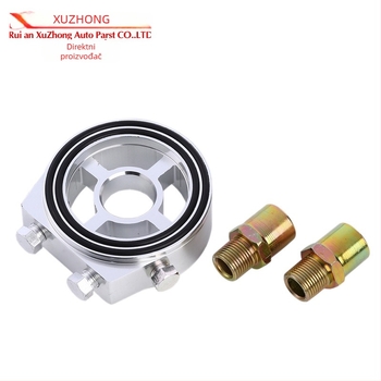 XUZHONG aluminijski adapter za uljni hladnjak za automobile, uljna posuda i posuda za instrument, model OF-1004